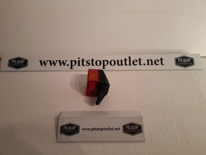 Puch achterlicht groot op voet macho / maxi zwart