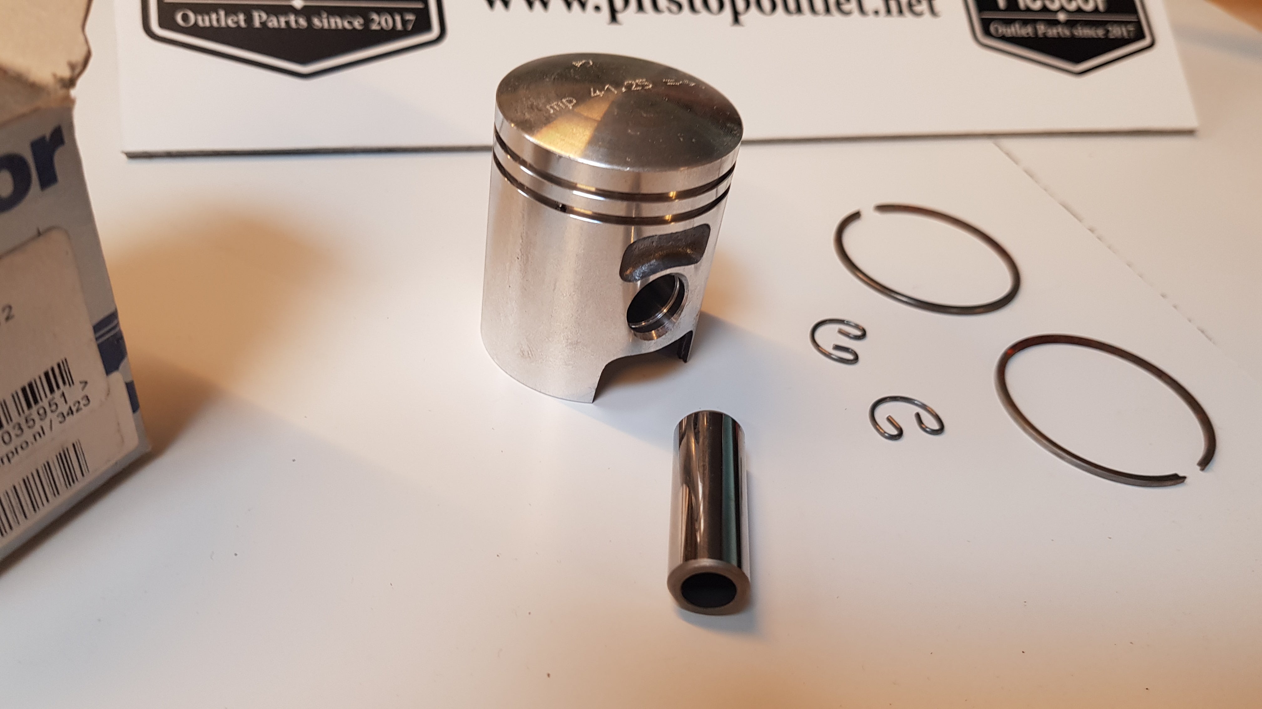 Morini zuiger 2takt 50cc 41,25mm pen 12