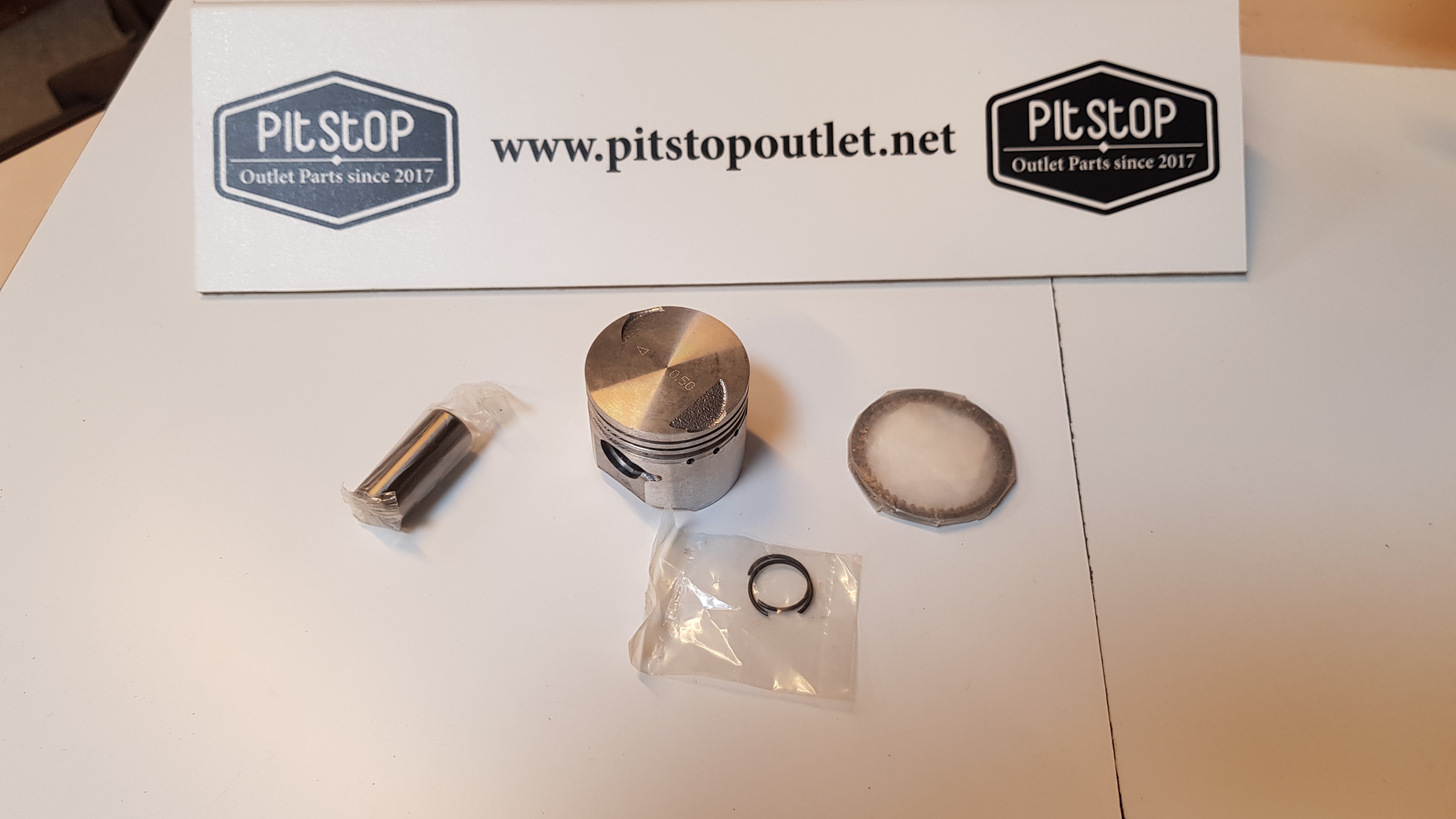 4takt 50cc 39,5mm zuiger Piaggio Vespa Gilera