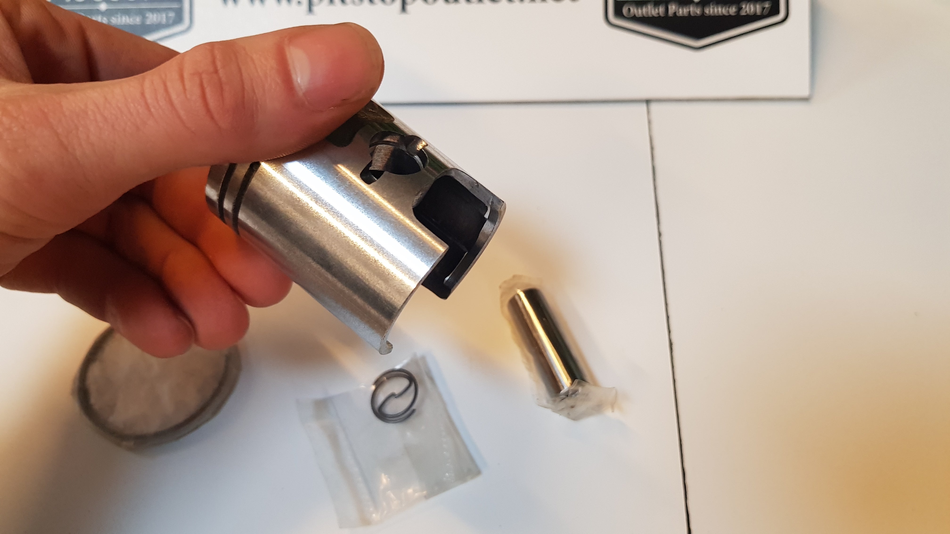 Aprilia SR Ditech zuiger (morini) 42mm pen 12