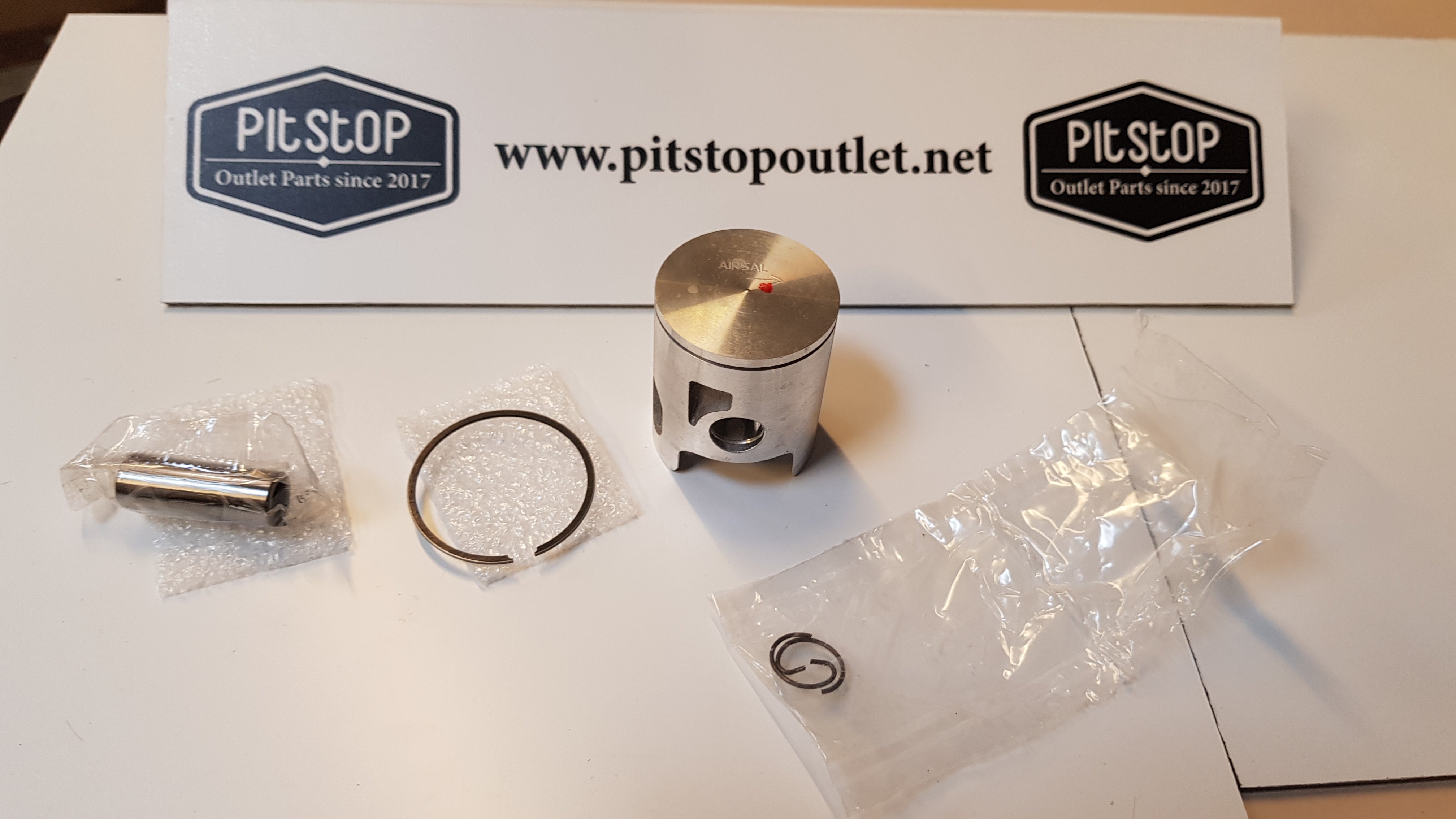 Airsal zuiger 50cc 40mm 2takt LC pen 12