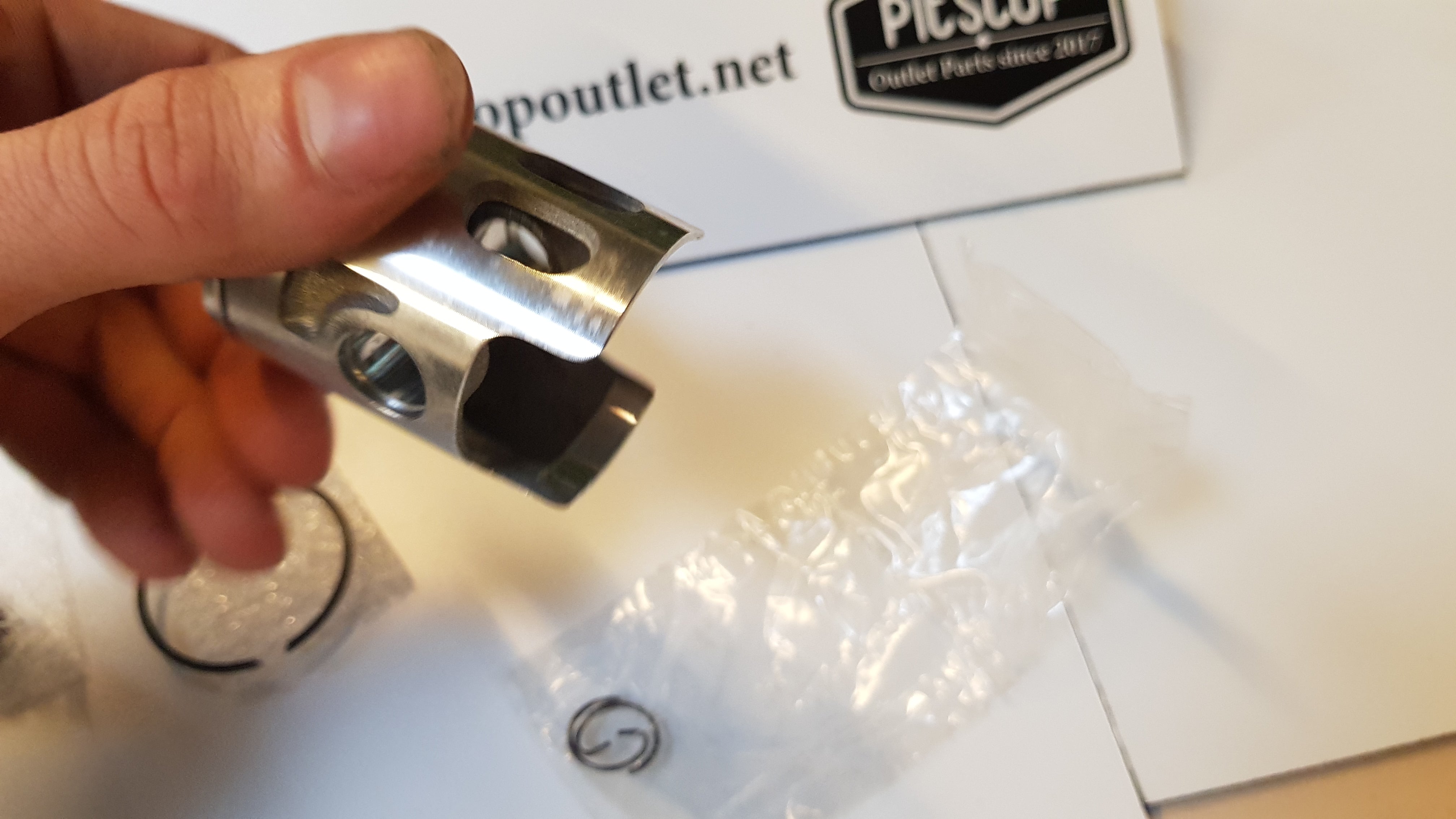 Airsal zuiger 50cc 40mm 2takt LC pen 12