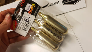 Set van 3 stuks lucht patronen (Co2)