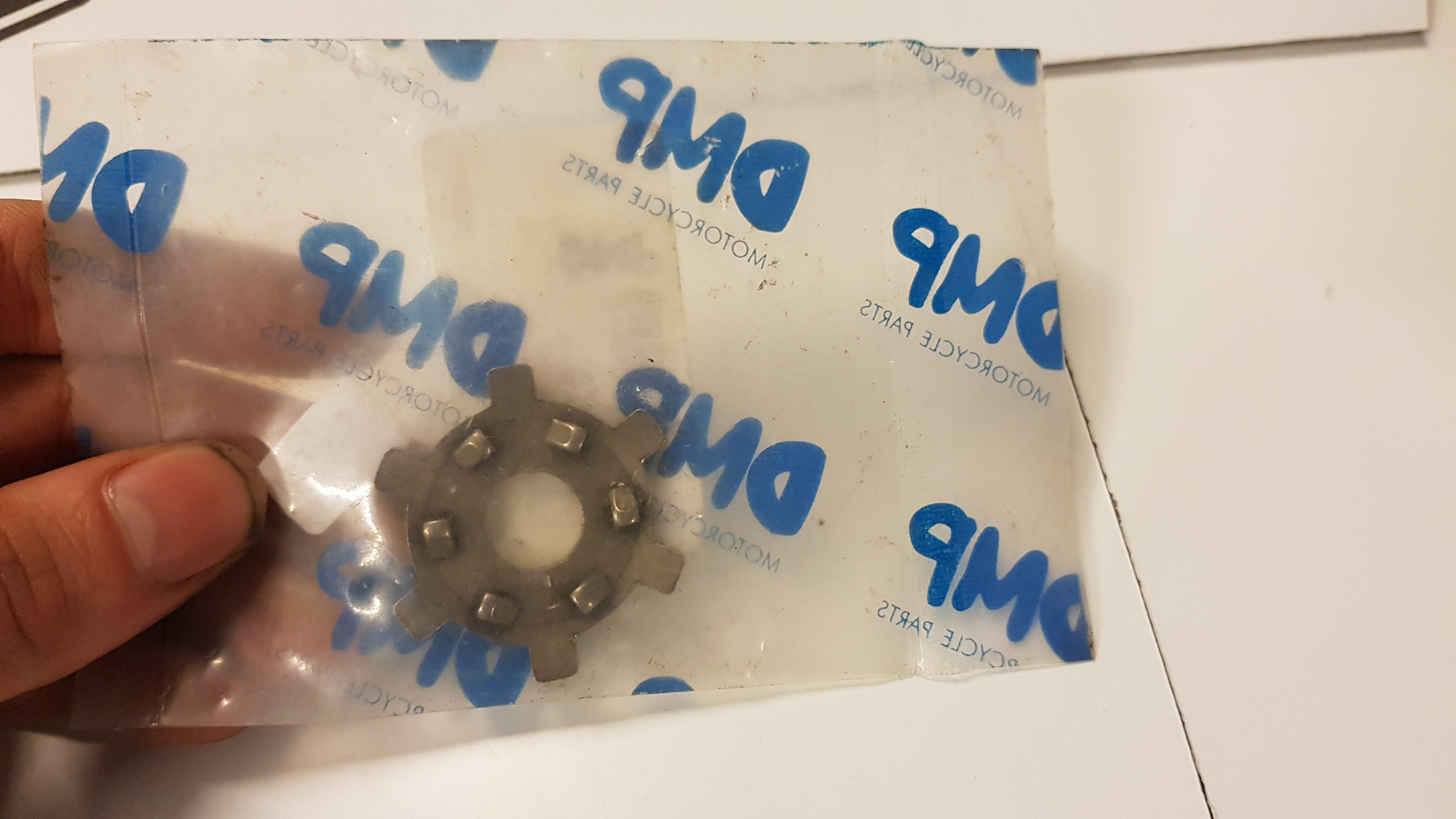 Inlegster voor variateur