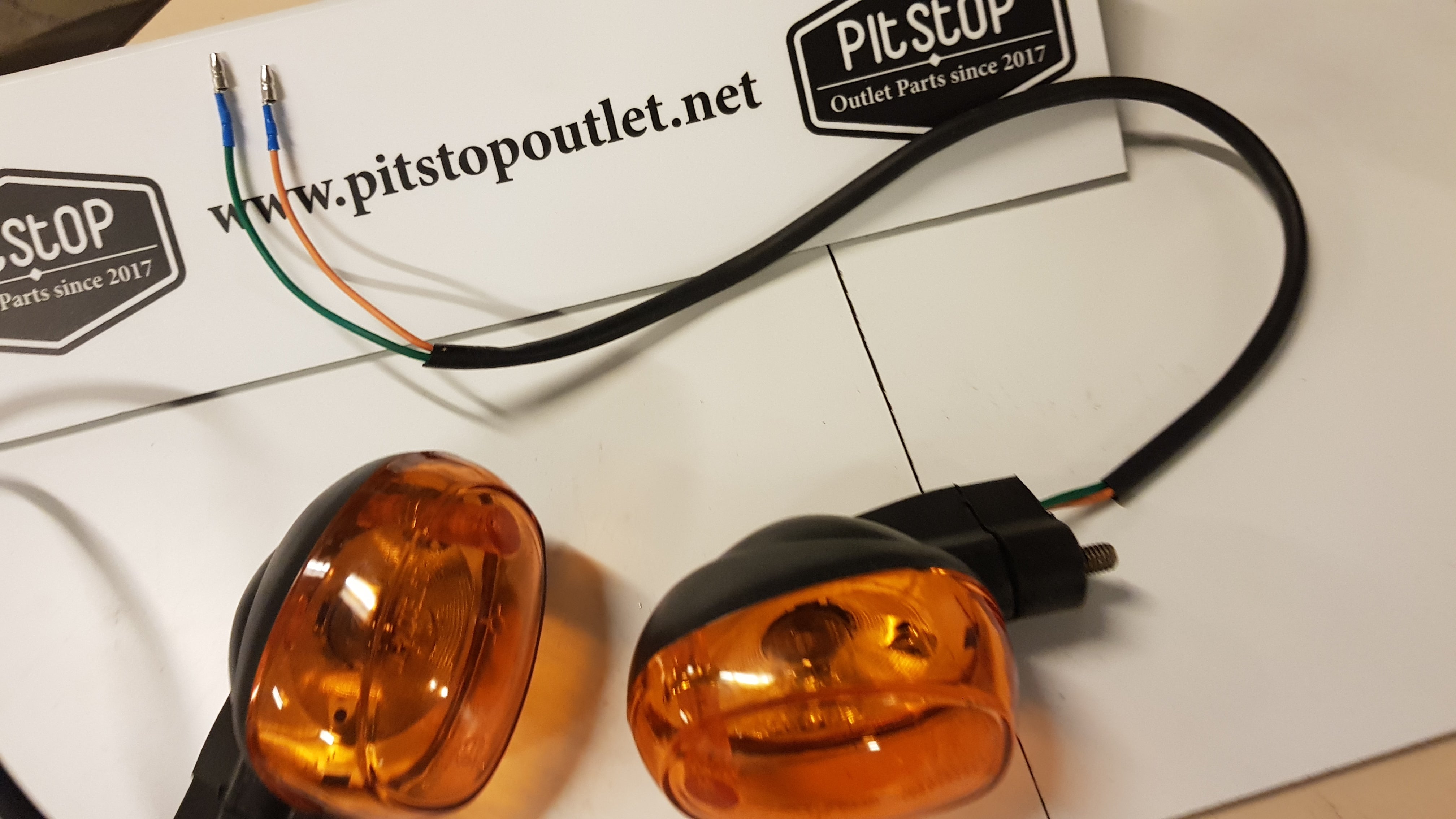Nieuwe set achterste knipperlichten