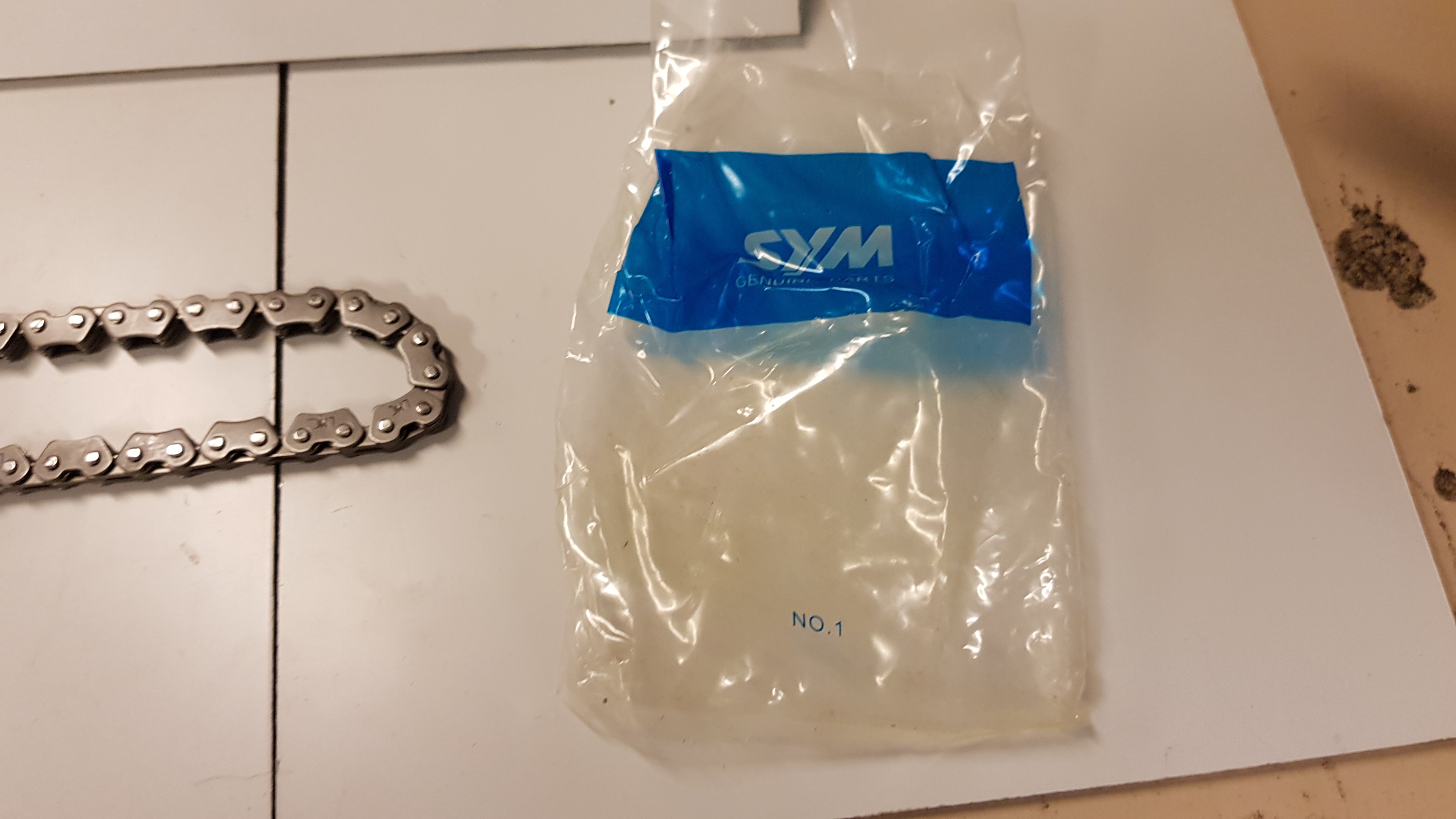 Nokkenas Ketting origineel Sym 4takt