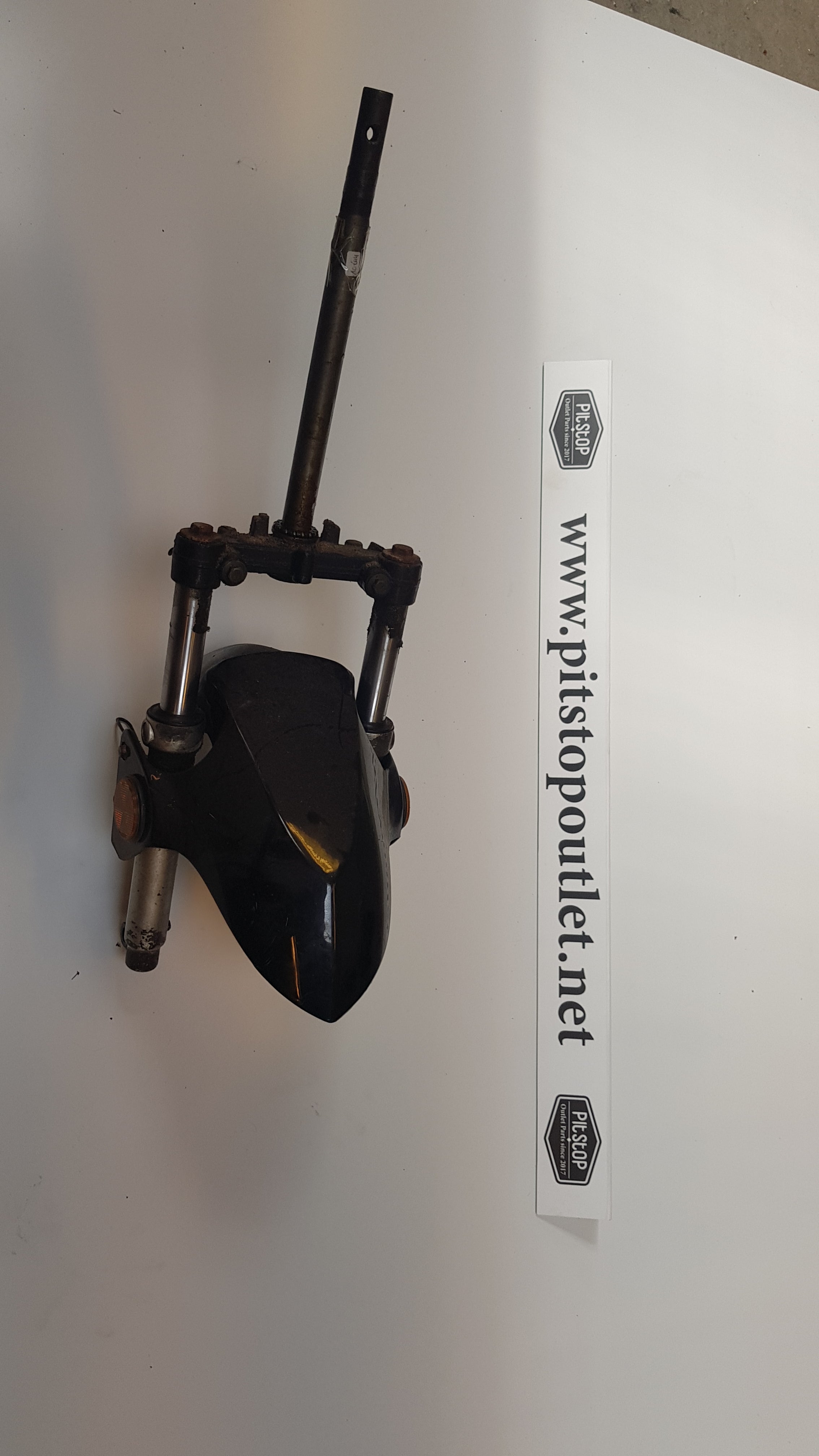 Voorvork met voorspatbord