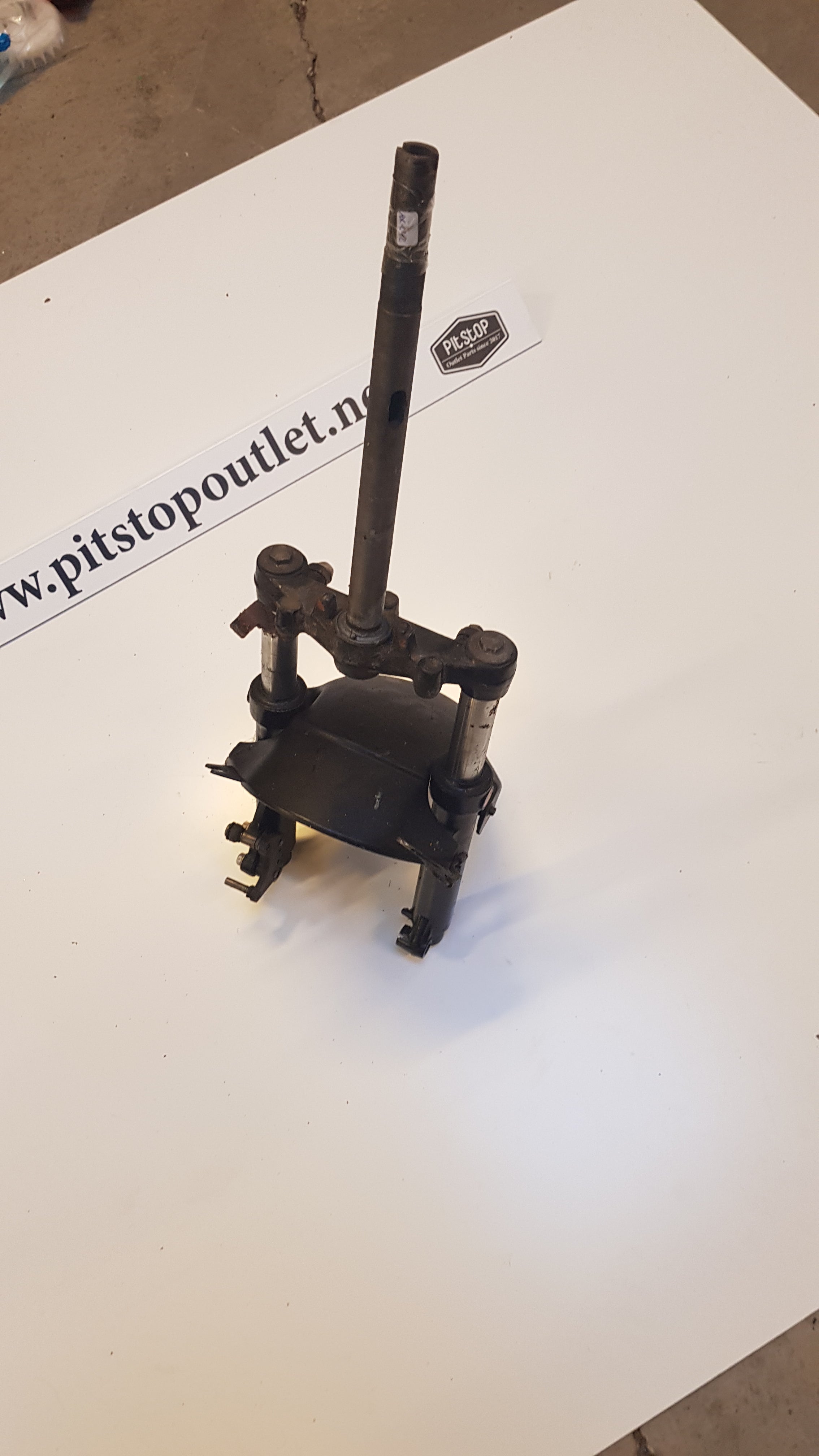 Voorvork met voorspatbord