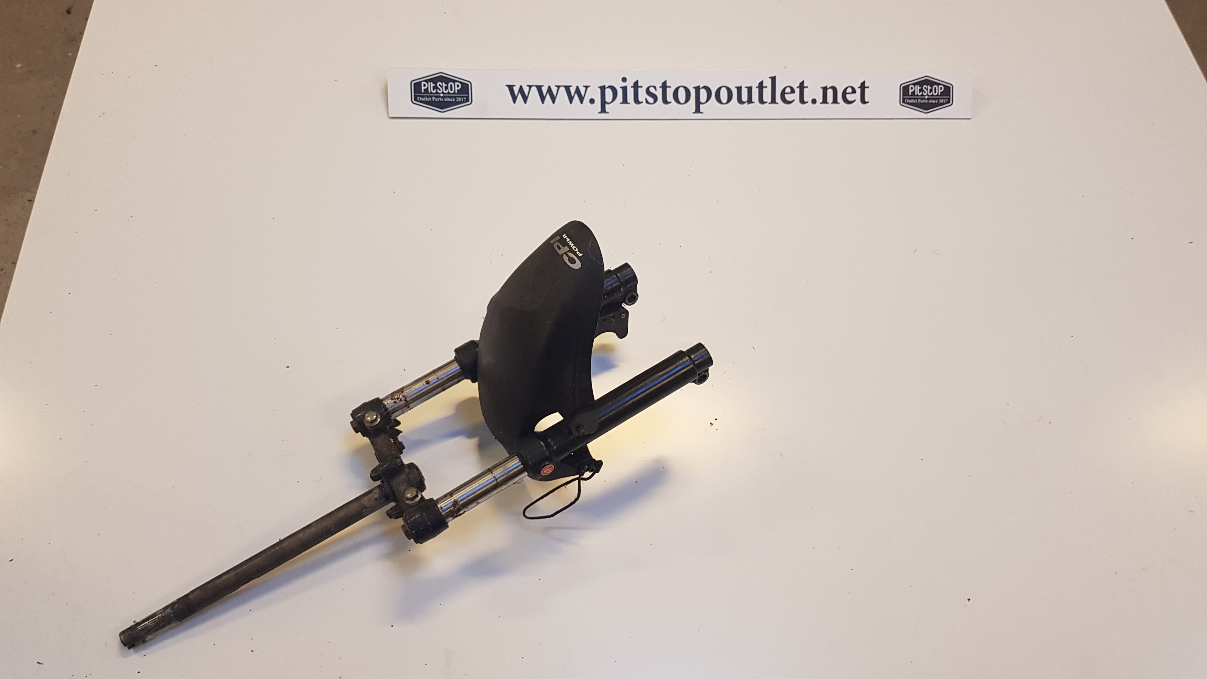 Voorvork met voorspatbord