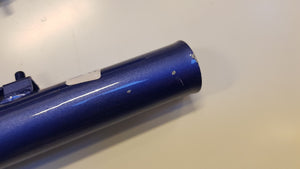 Blauwe voorvork poten