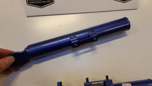 Blauwe voorvork poten