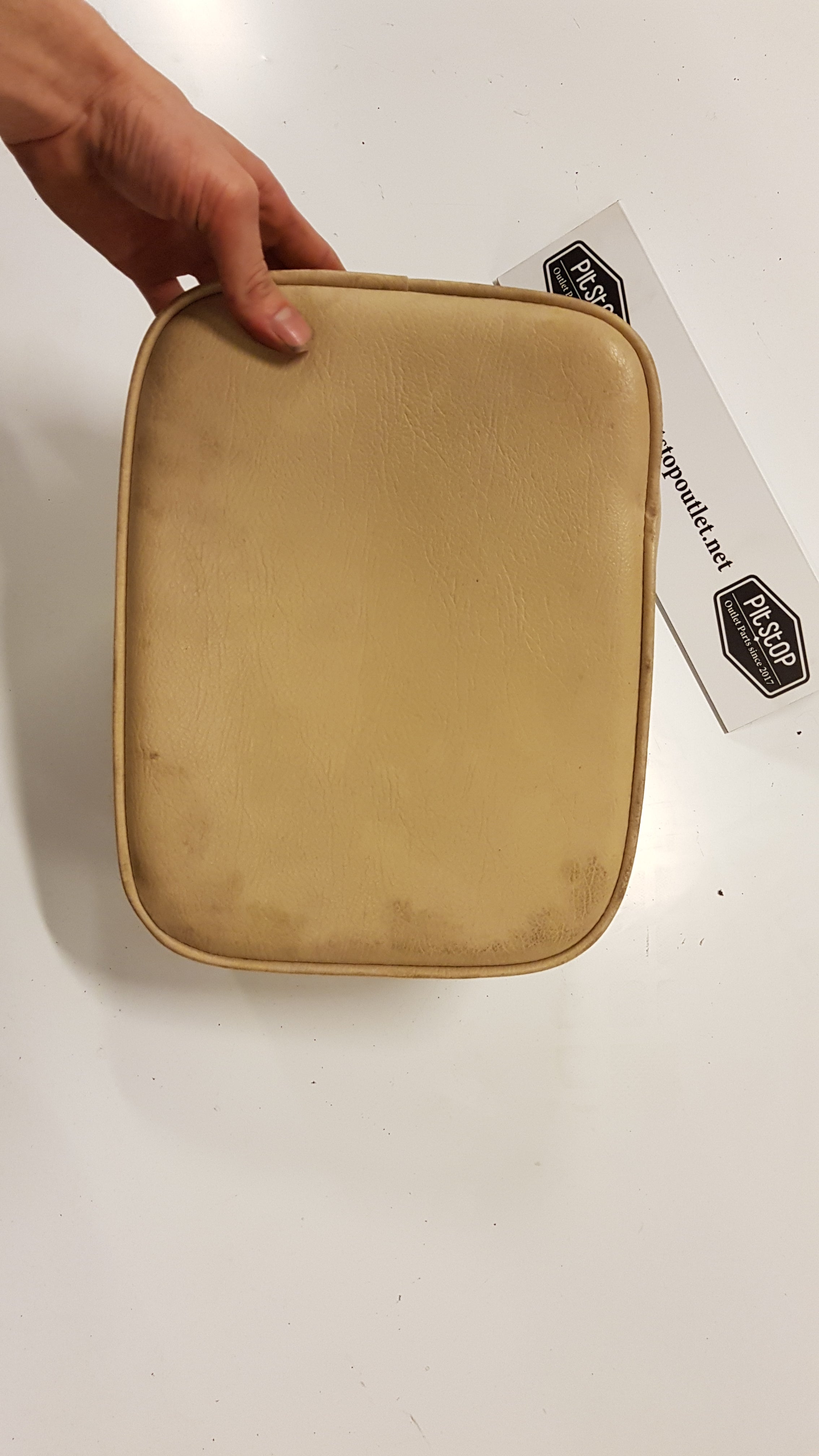 Kussen/Rugleuning van een zadel