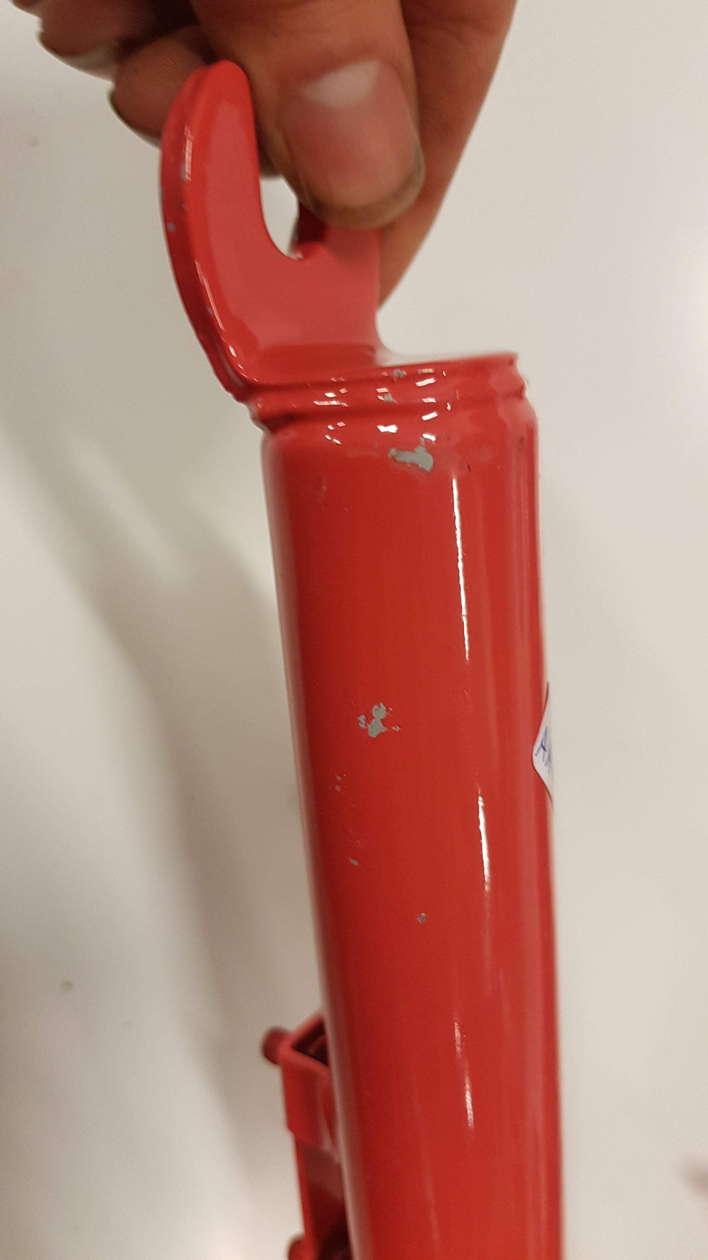 Set roze voorvorkpoten