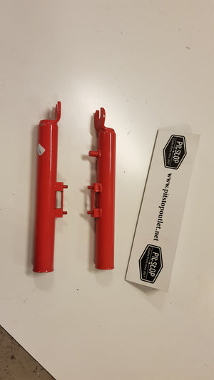 Set roze voorvorkpoten