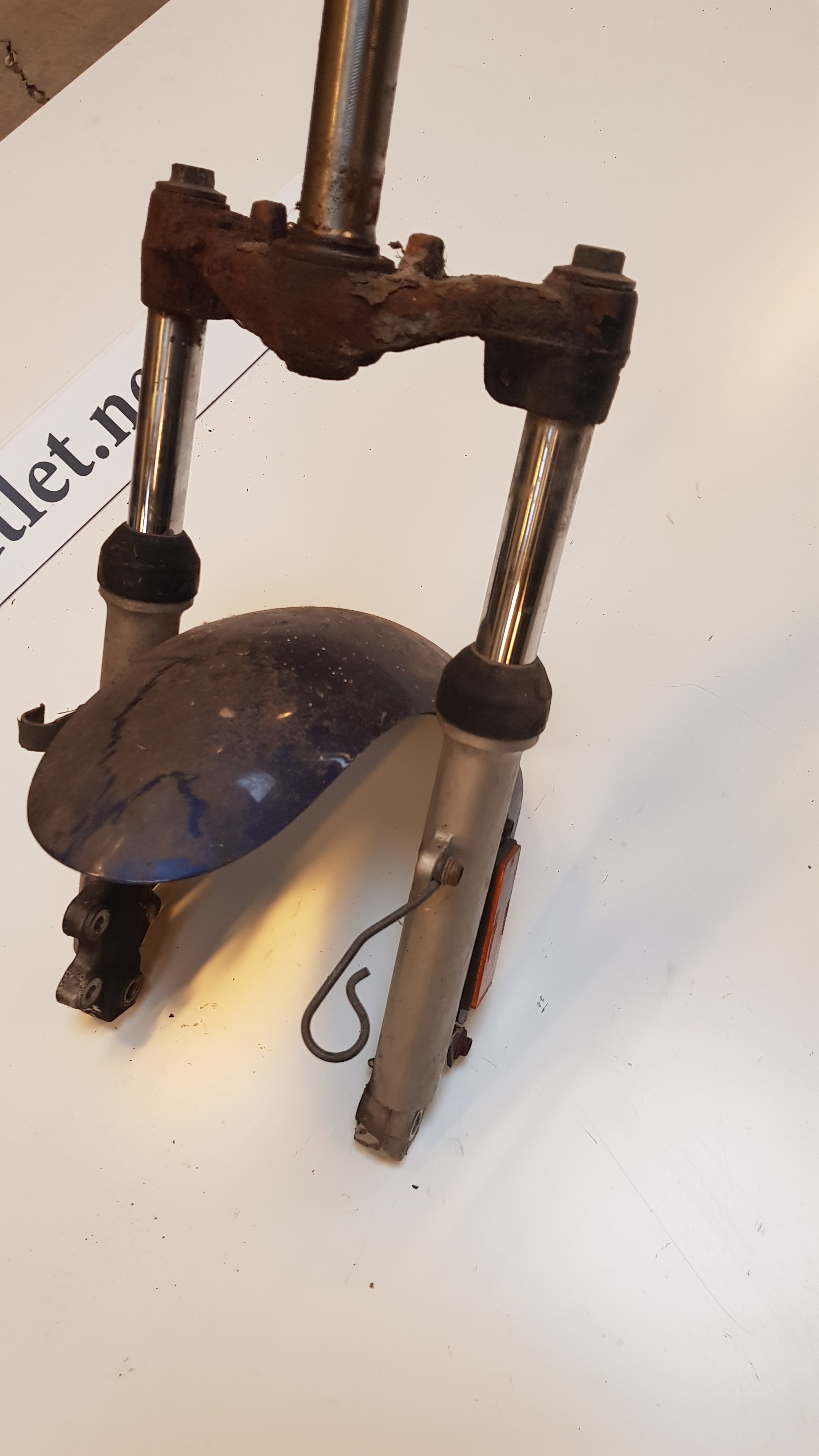 Voorvork Met Voorspatbord