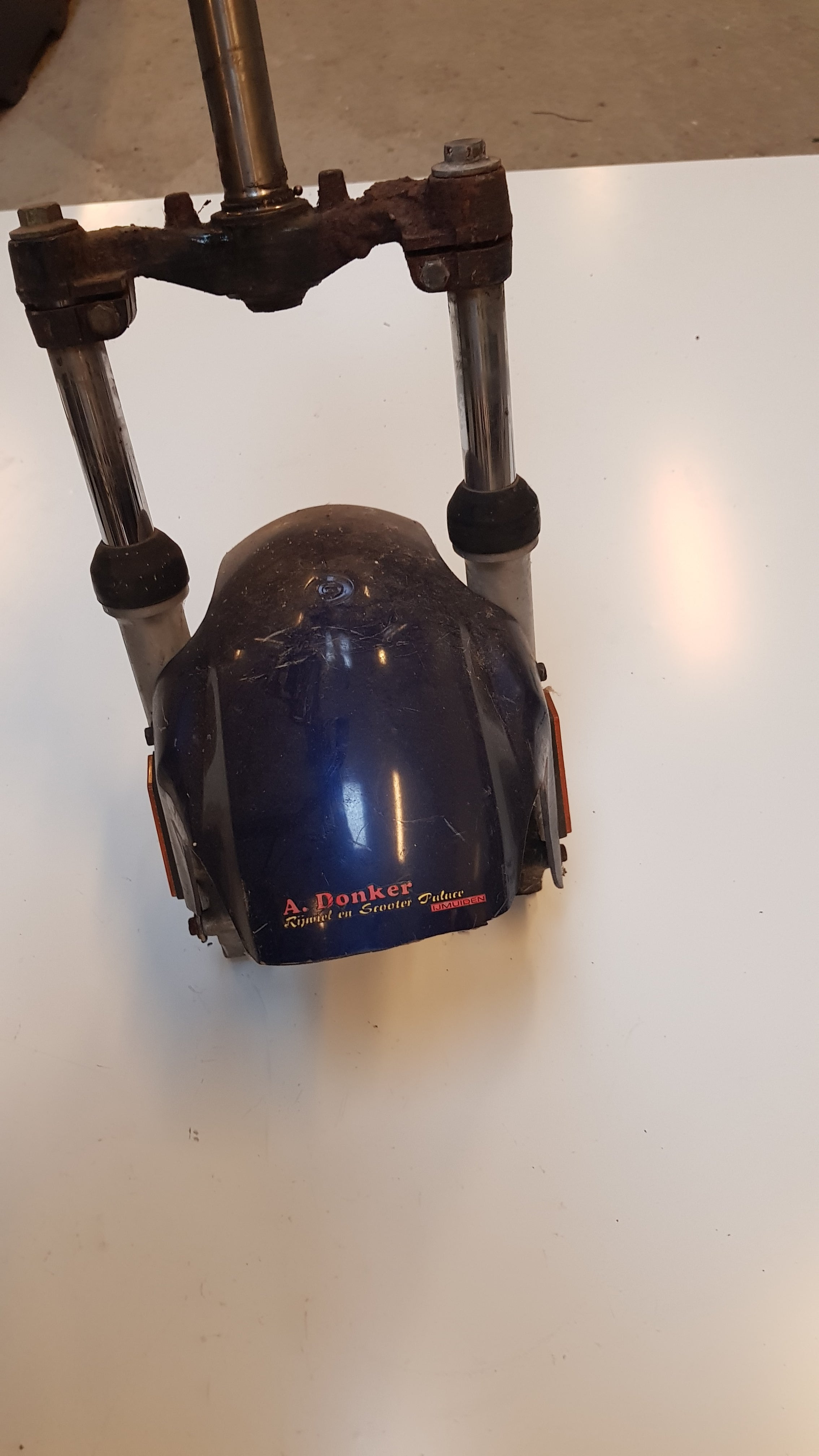 Voorvork Met Voorspatbord