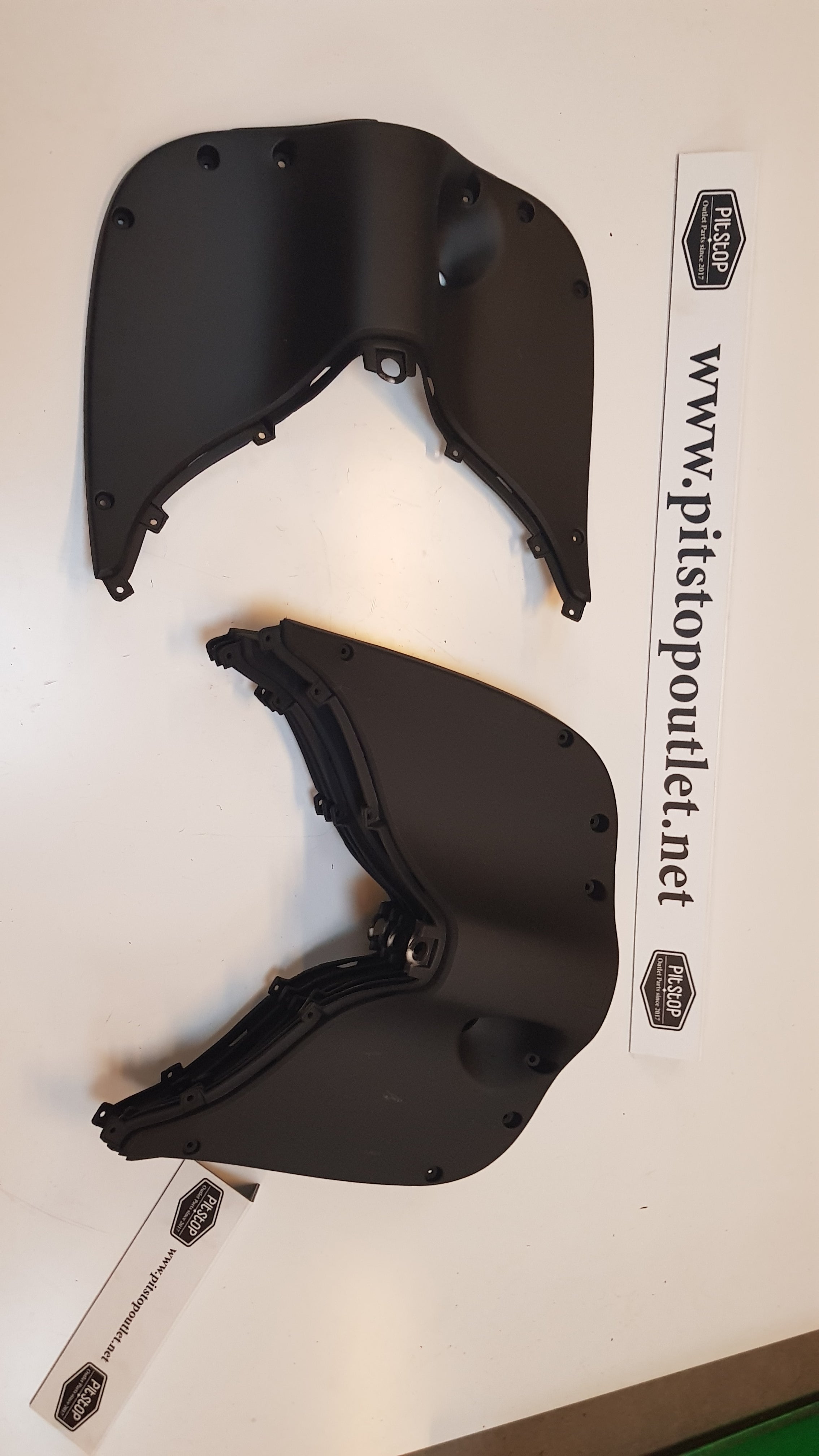 Beenschild Mat Zwart
