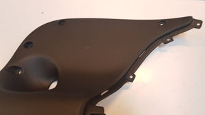 Beenschild Mat Zwart