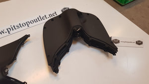 Beenschild Mat Zwart