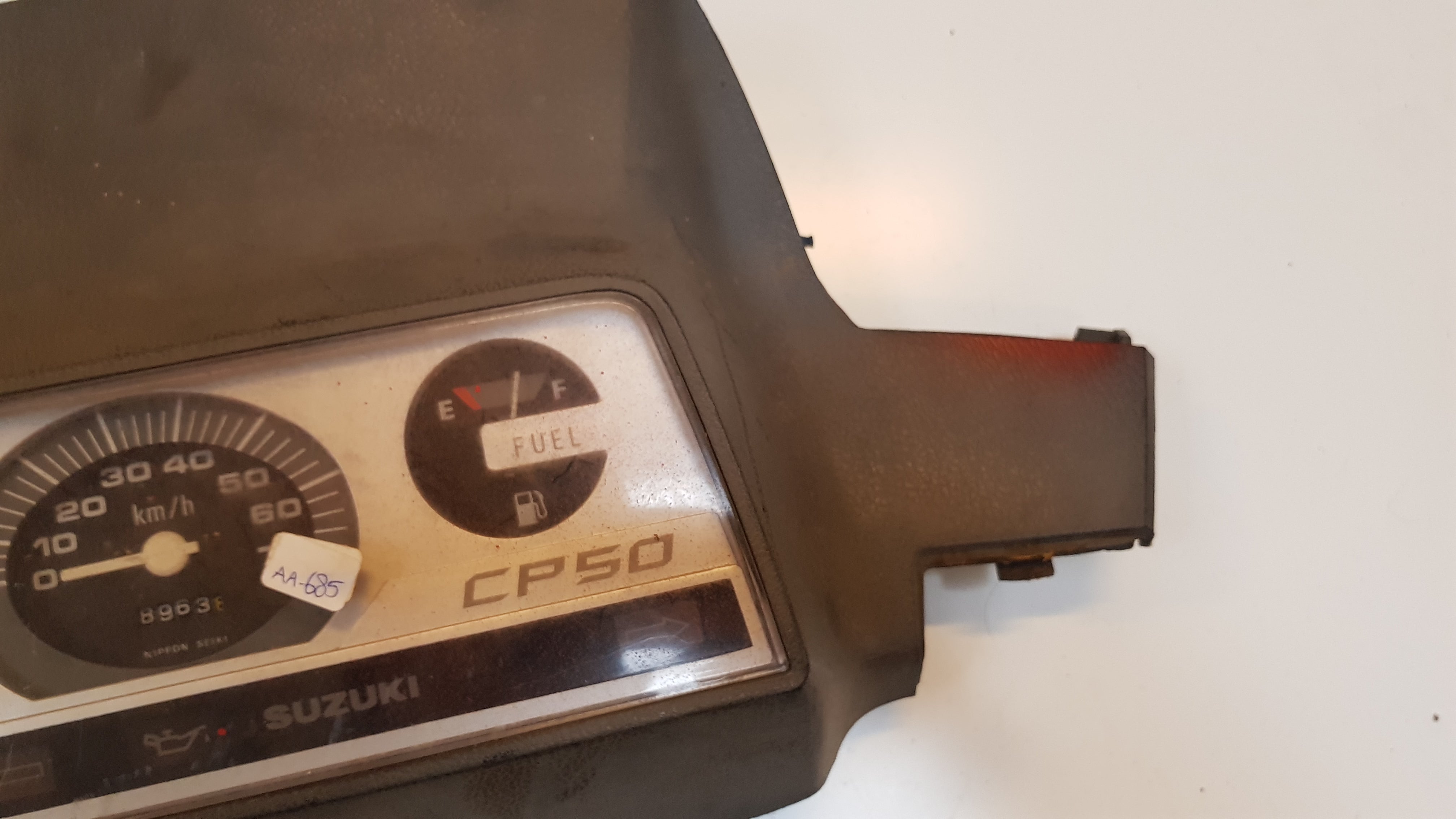 Suzuki CP50 Cockpit met Kap