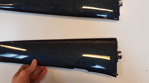Zijskirts Blauw