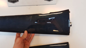 Zijskirts Blauw