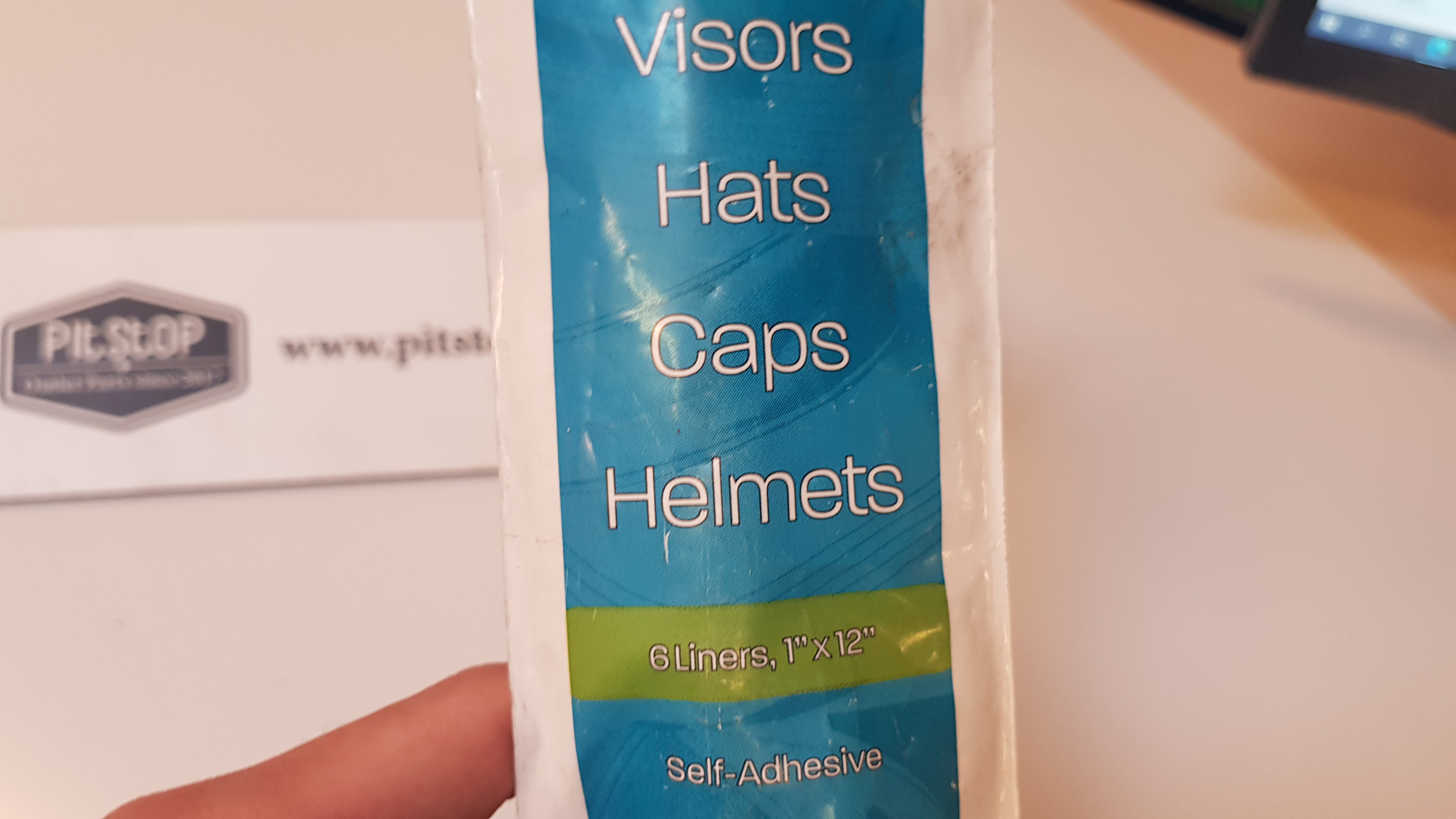 Kussenstrip voor in uw Helm