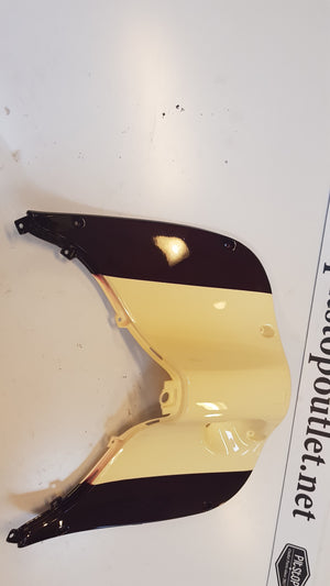 Beenschild (Aubergine/Creme)