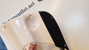 Beenschild (Cremewit/Zwart)