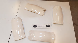 Achterstuk Voorspatbord (Creme-Wit)