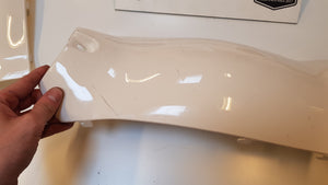 Achterstuk Voorspatbord (Creme-Wit)