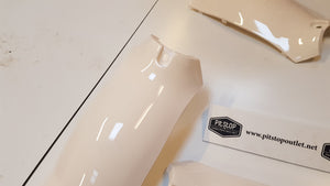 Achterstuk Voorspatbord (Creme-Wit)