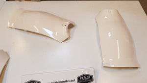 Achterstuk Voorspatbord (Creme-Wit)