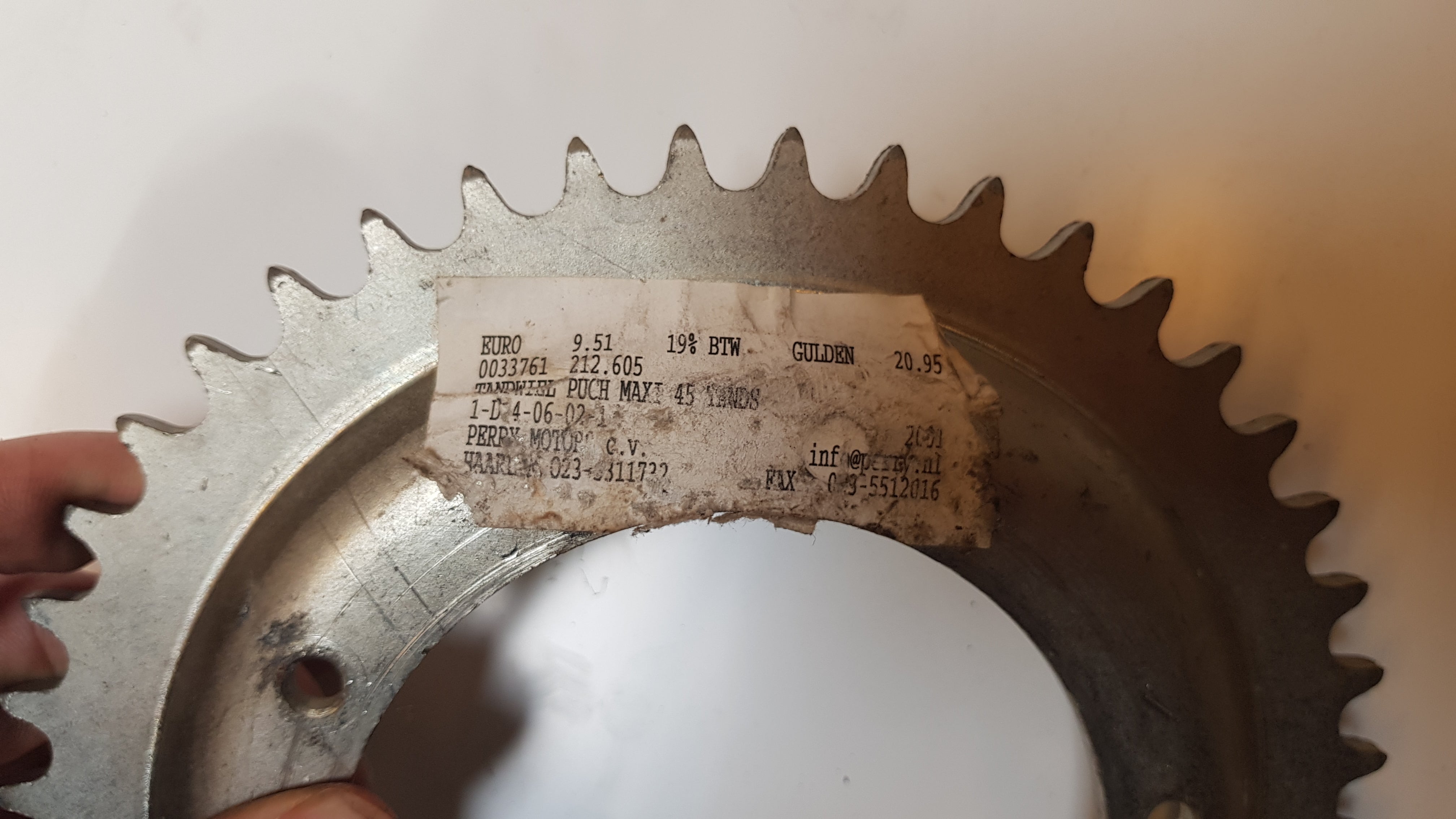 Tandwiel 45T