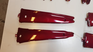 Set Zijskirts (Bordeaux Rood)