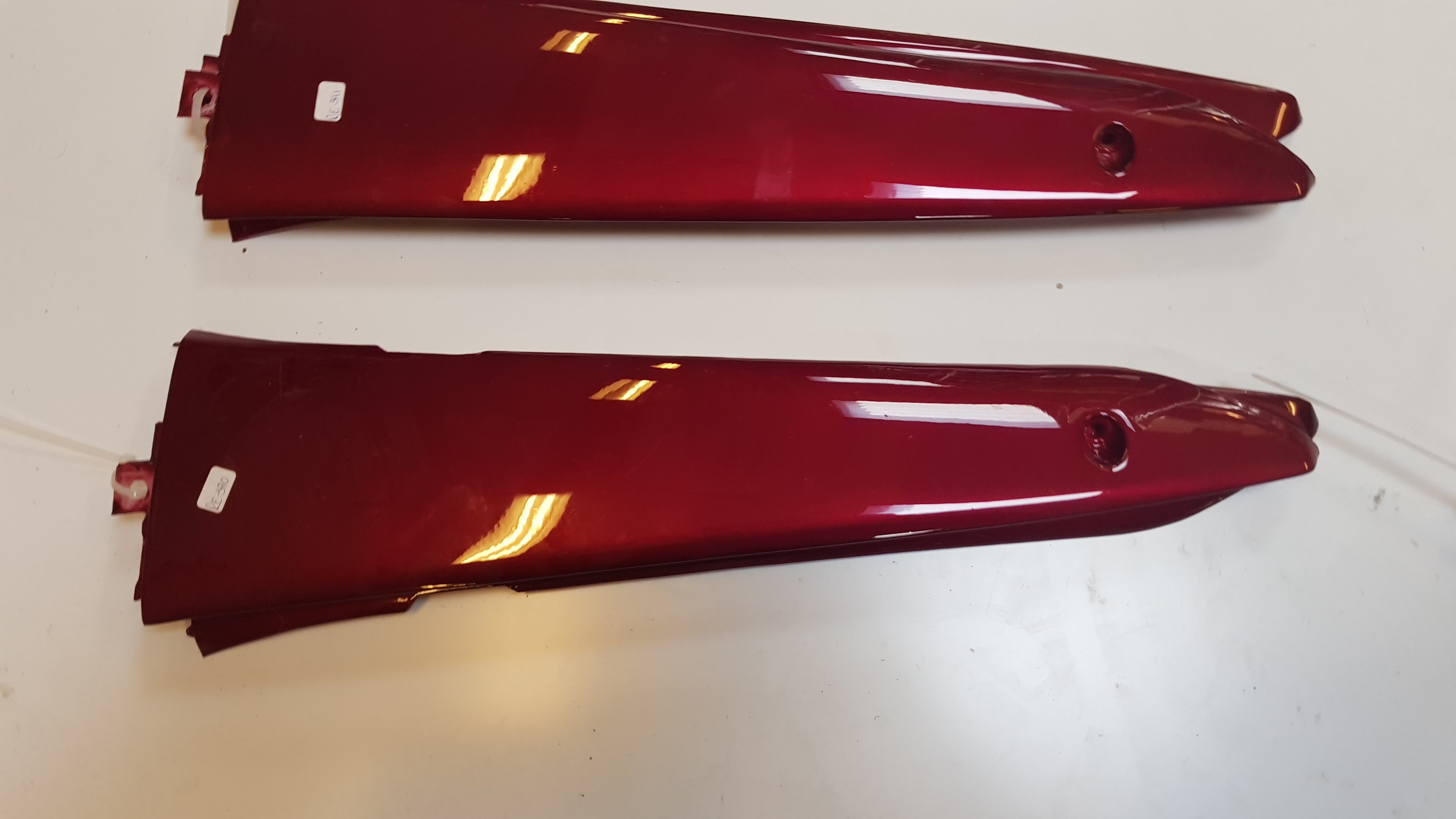 Set Zijskirts (Bordeaux Rood)