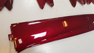Set Zijskirts (Bordeaux Rood)