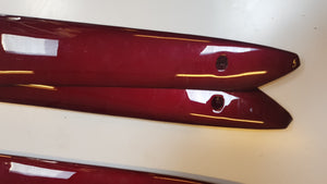 Set Zijskirts (Bordeaux Rood)