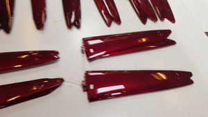 Set Zijskirts (Bordeaux Rood)