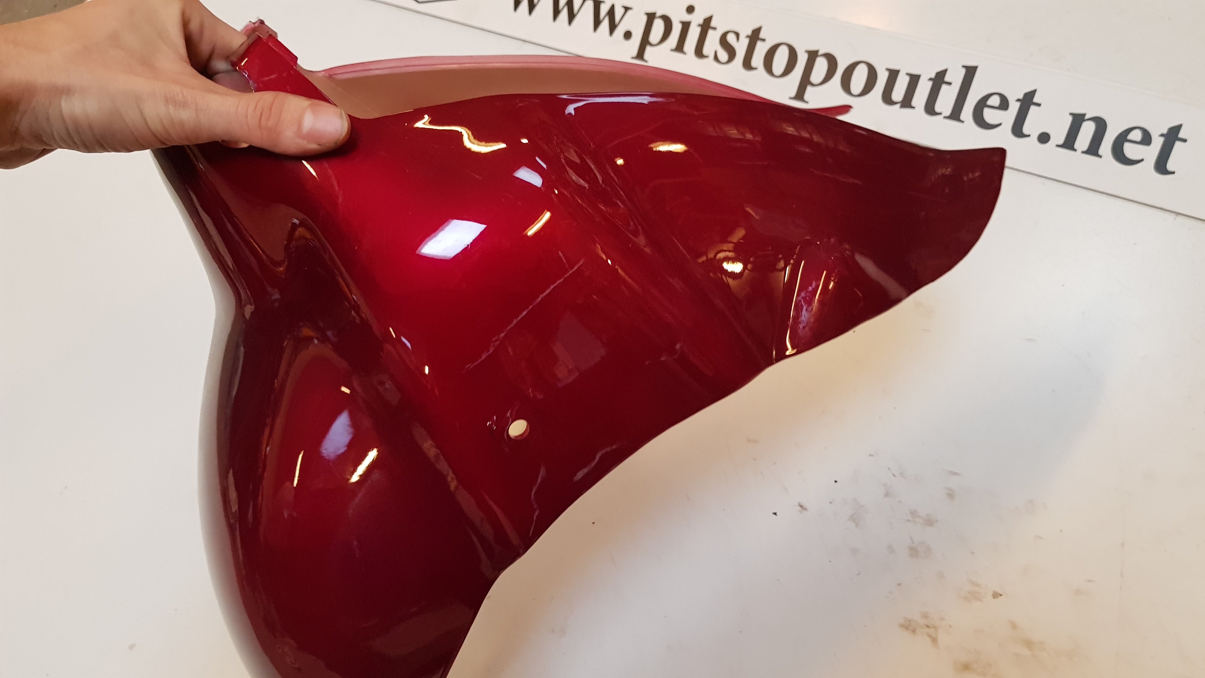 Voorspatbord (Rood)