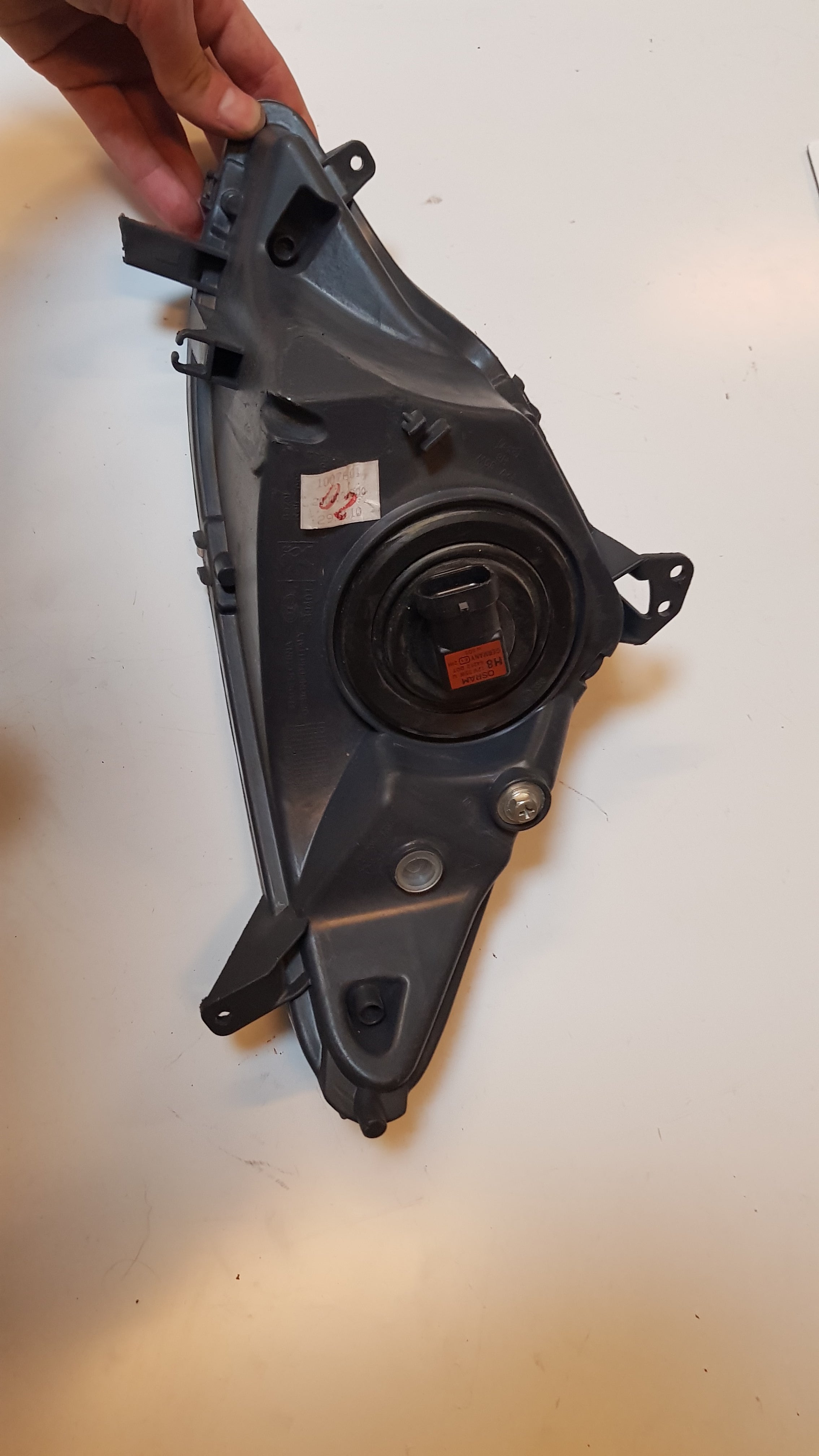 Linker Koplamp (Schade)