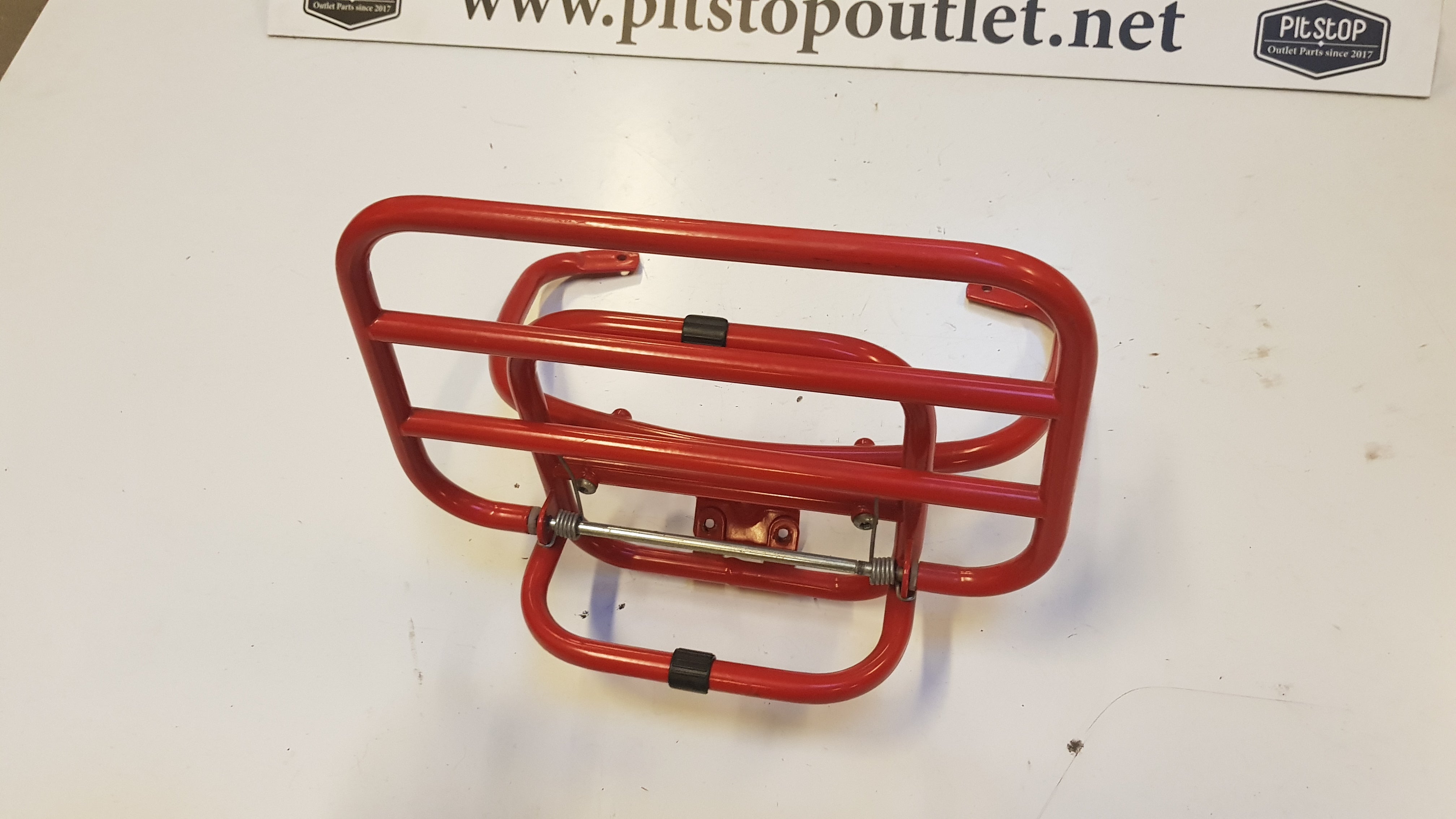 Achter Klapdrager Rood