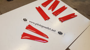 Zijskirts (Rood)