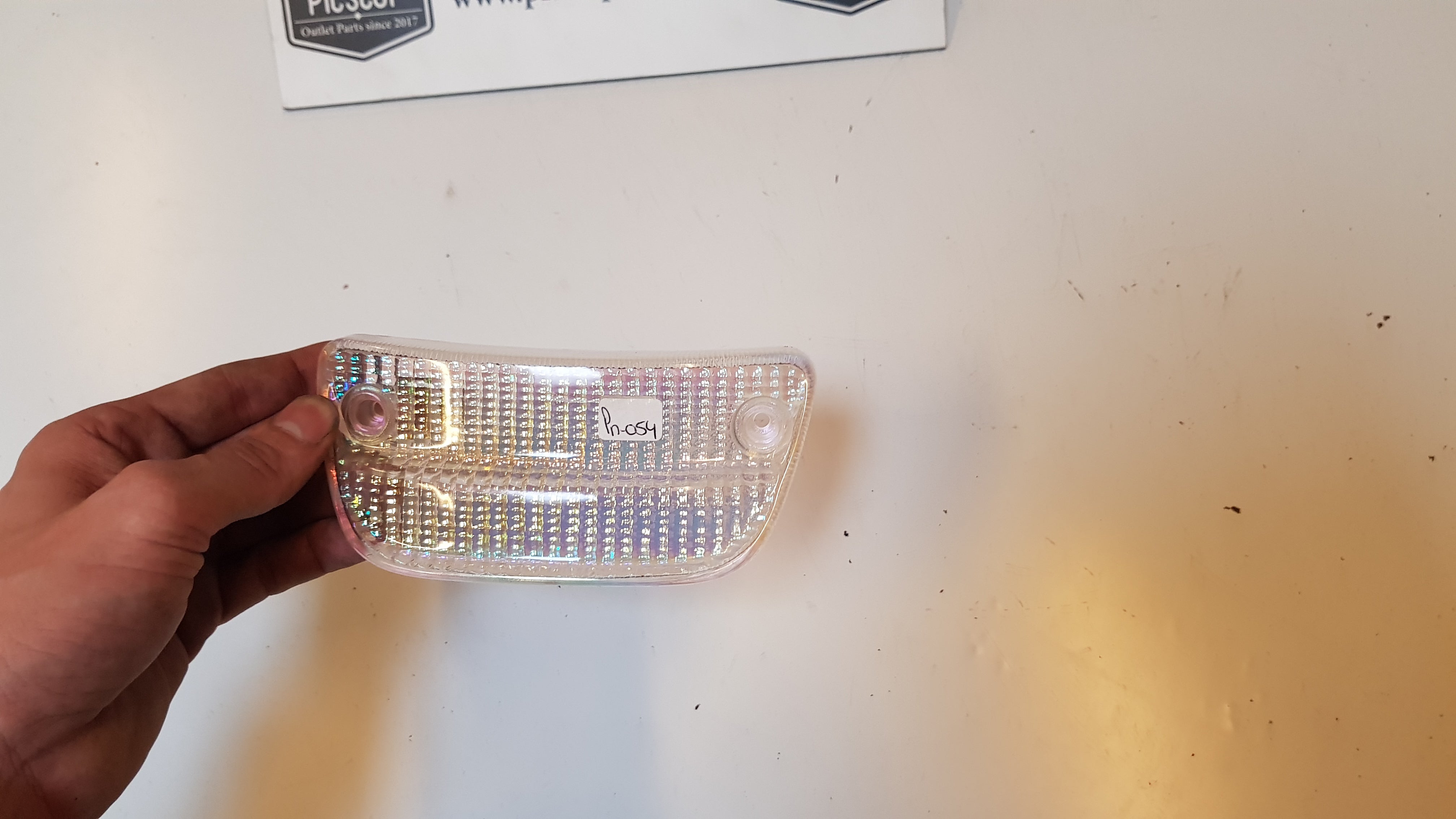 Achterlicht Glas (Parelmoer)
