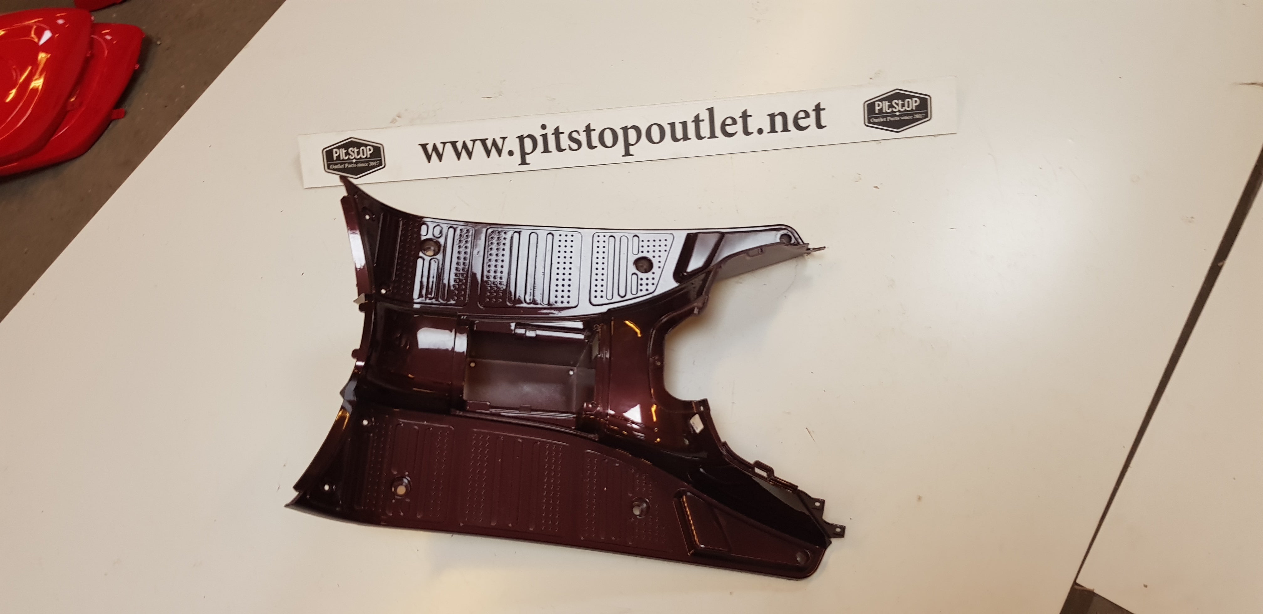 Voetkap (Bordeaux Rood)