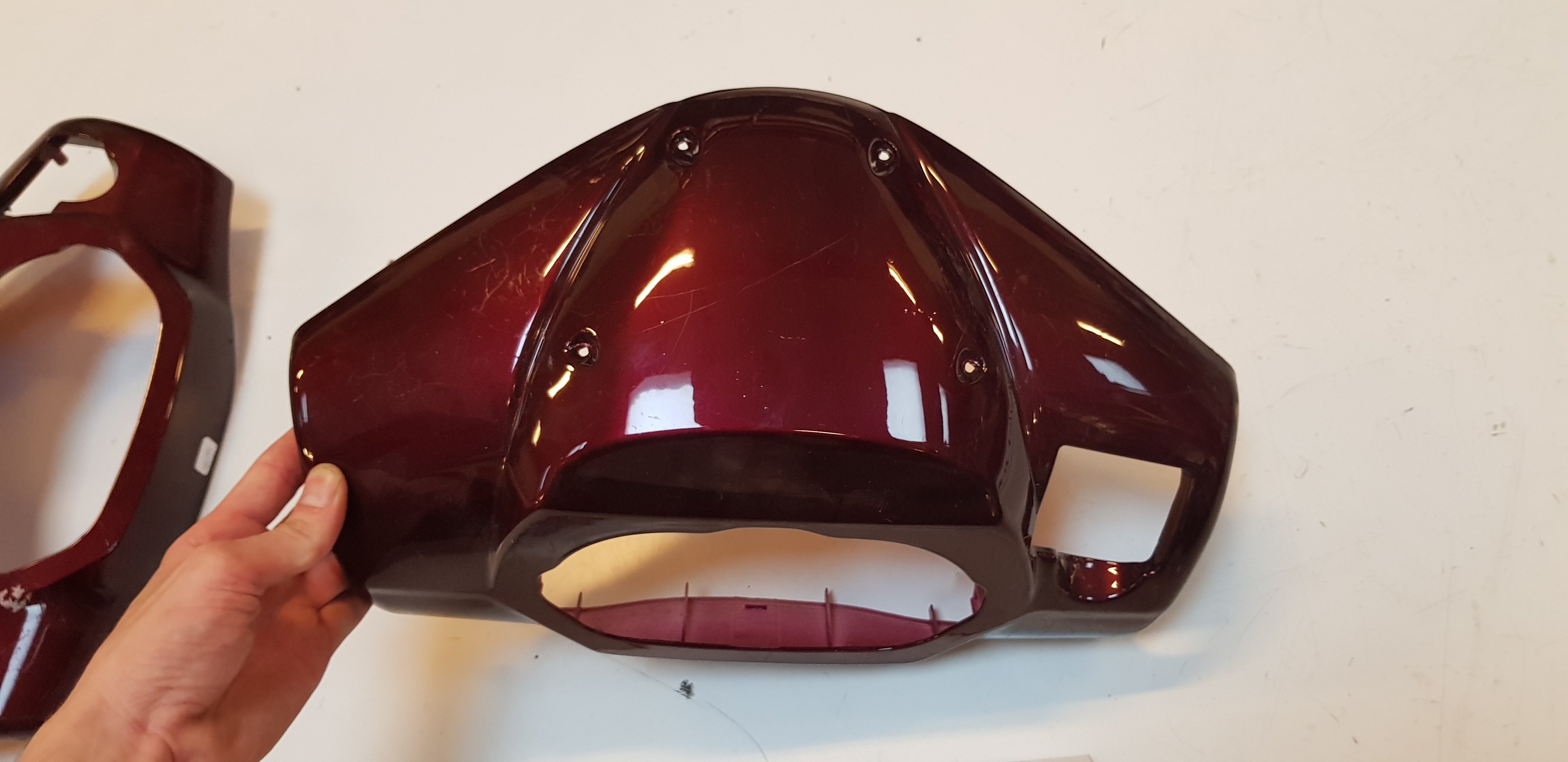 Tellerkap (Bordeaux Rood)