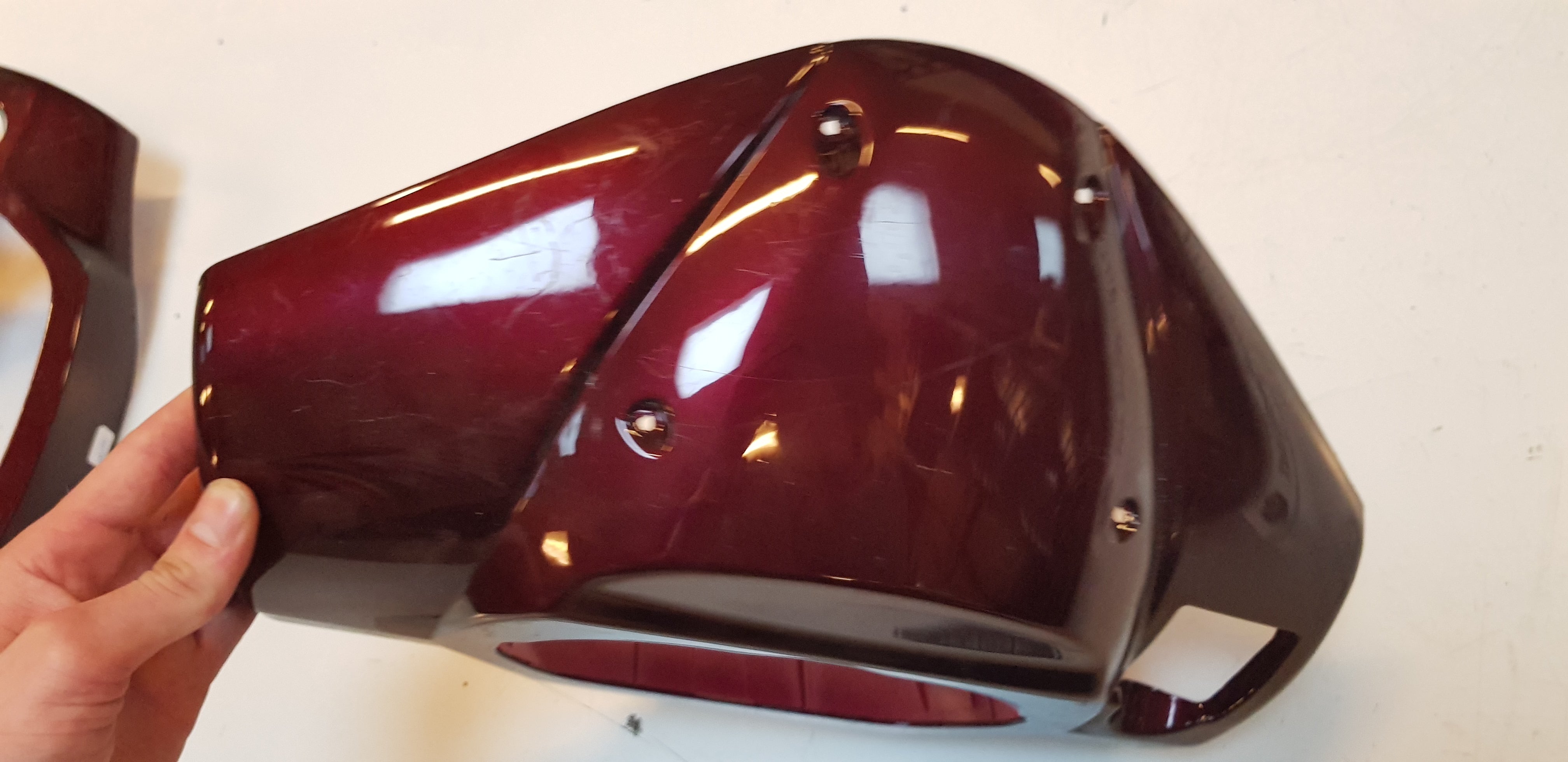 Tellerkap (Bordeaux Rood)
