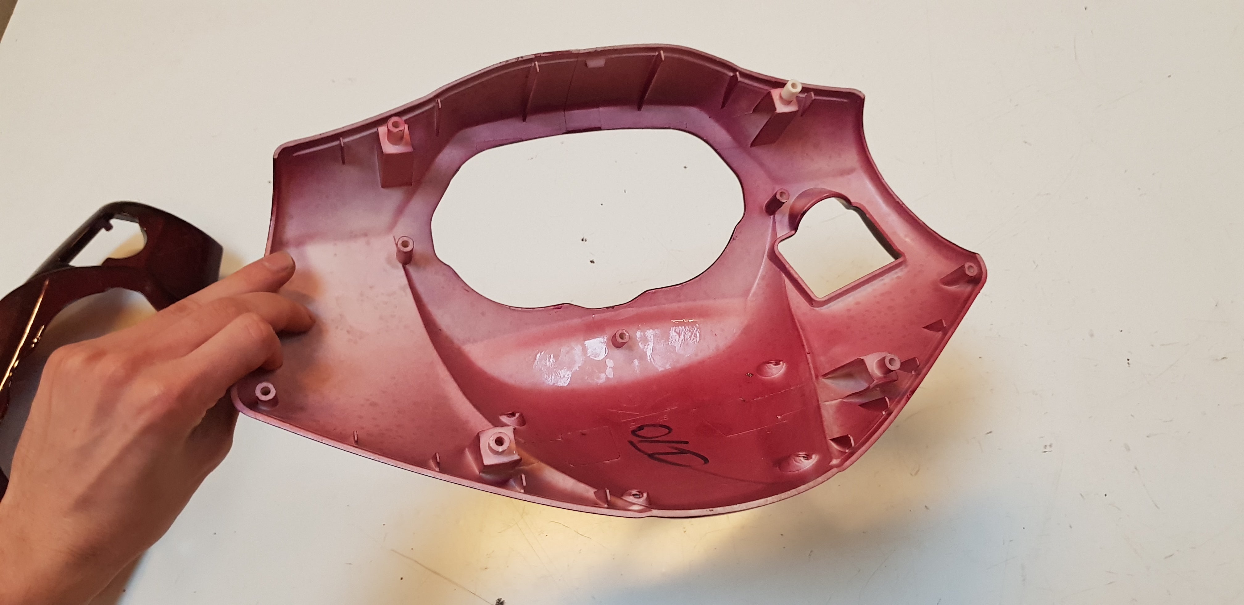 Tellerkap (Bordeaux Rood)