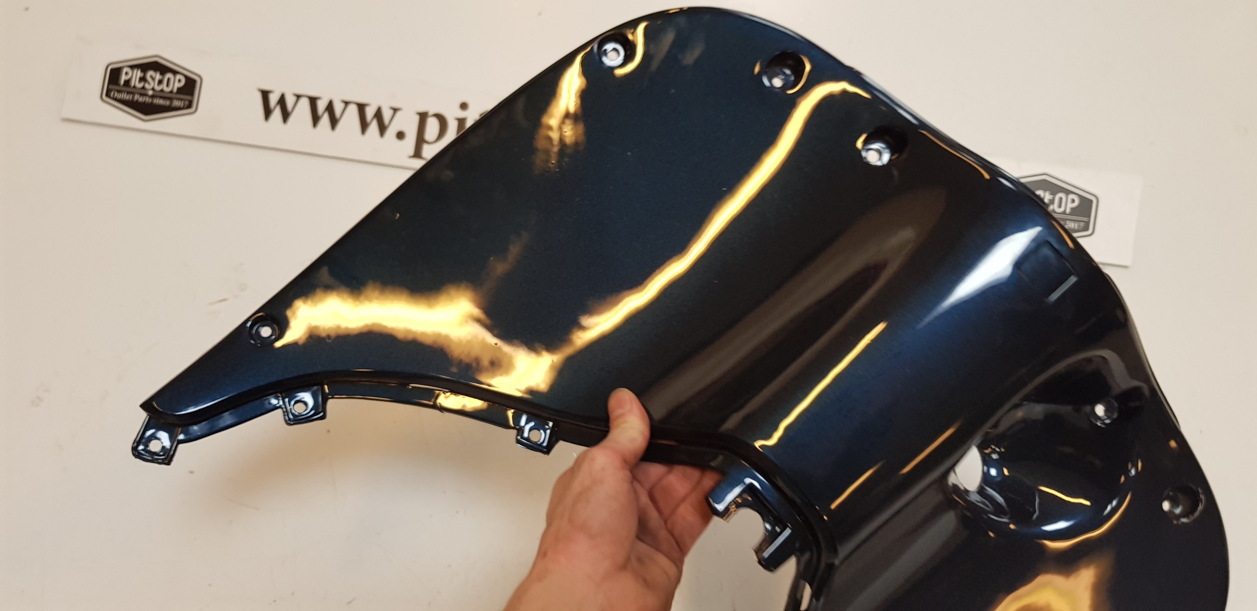 Beenschild Blauw (Schade)