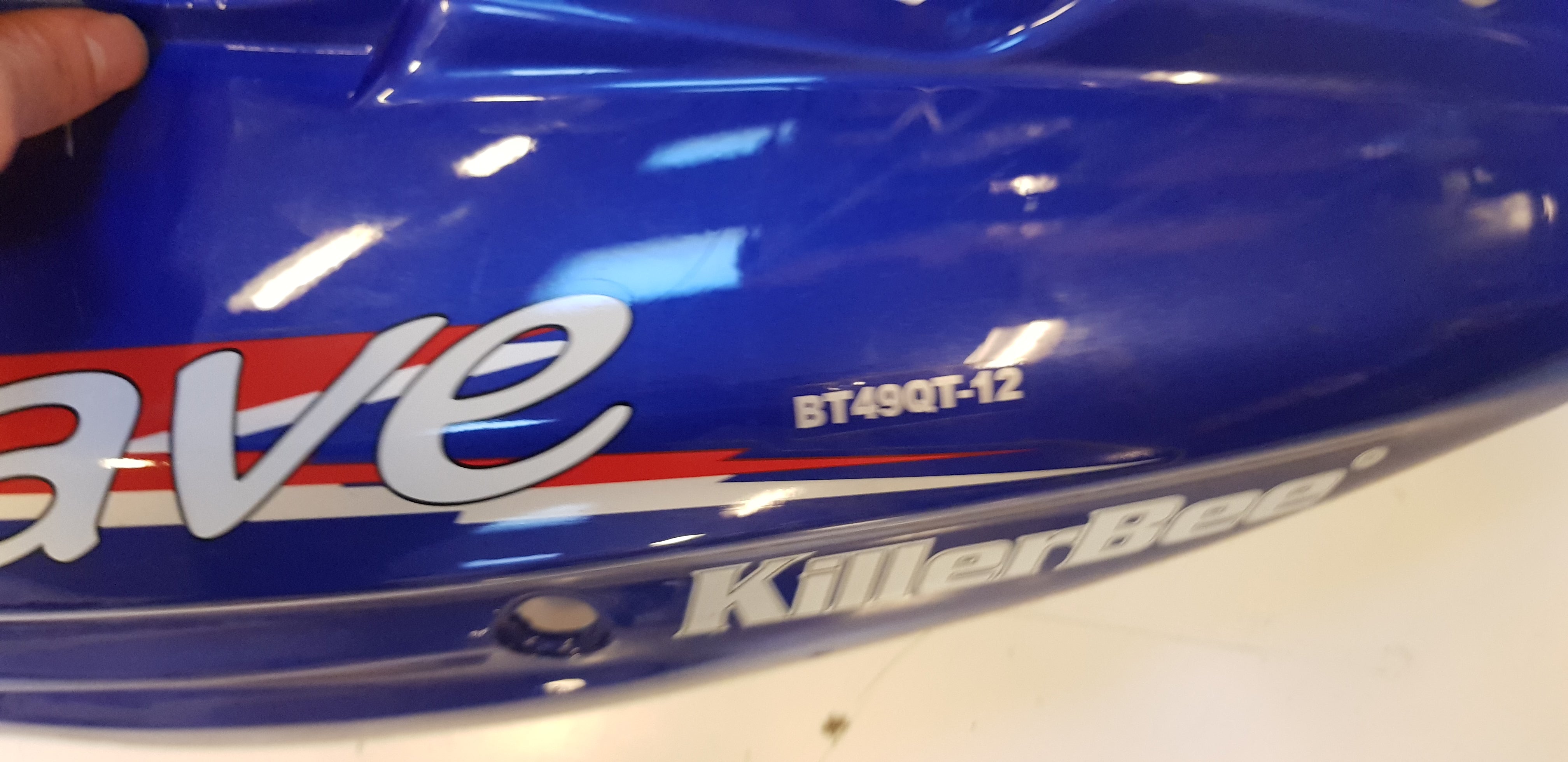 Zijkappen (Blauw)